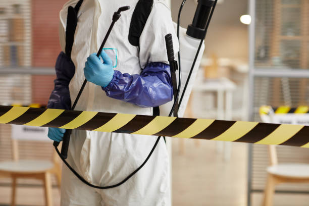 Professional Infectious Disease Decontamination technician working in Corte Madera, CA